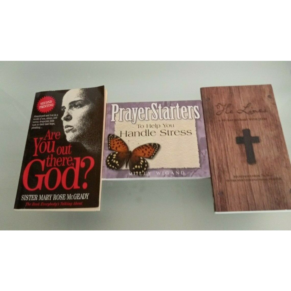 Set Of Three Spiritual Books VGUC
